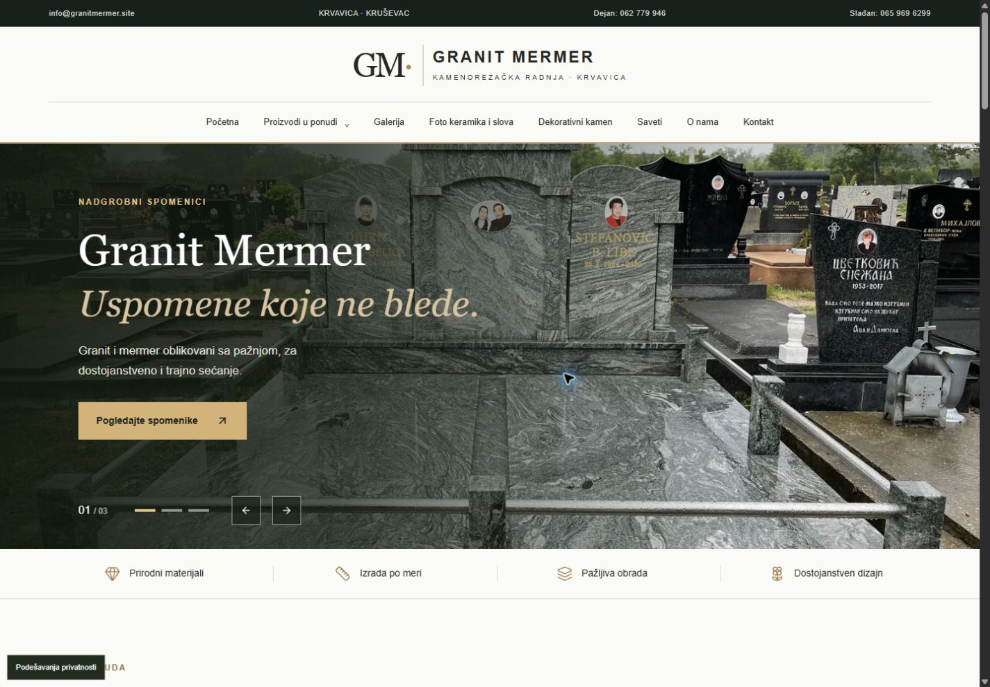 Granit Mermer project preview